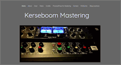 Desktop Screenshot of kerseboommastering.com